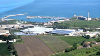 La zona industriale di Punta Penna