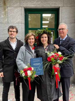 Laurea di Giulia La Verghetta