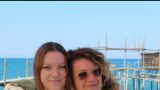 Laura Cupaioli con mamma Maria Pia
