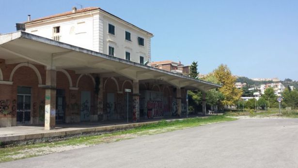 L'ex stazione ferroviaria di Vasto