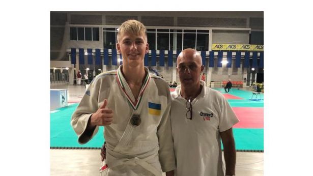 Paulo Turkovskyi con il suo maestro