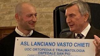 Il dott. Leonardo Coltellini ed il dott. Enzo Di Prinzio