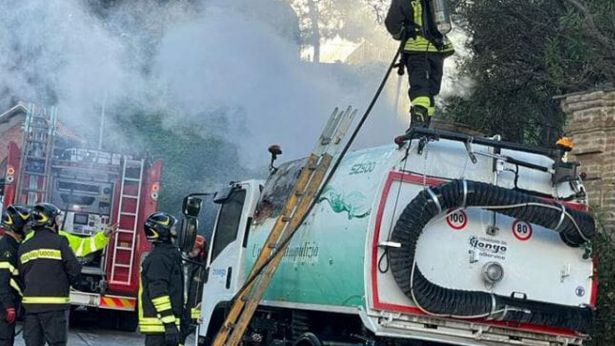 Francavilla: l'intervento dei Vigili del Fuoco