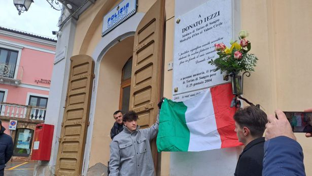 Torino di Sangro: cerimonia in ricorda del Sindaco eroe Donato Iezzi
