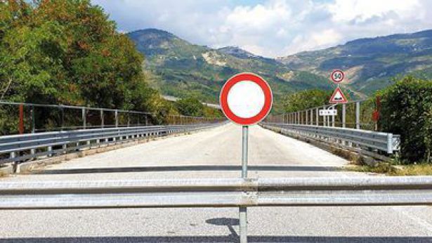 Il viadotto Sente tra l'Abruzzo ed il Molise