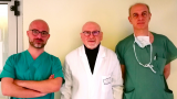 Foto (da sinistra): Dott. Mirko Barone, Prof. Felice Mucilli, Dott. Massimo Ippoliti