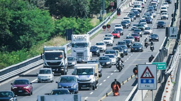 Traffico in autostrada