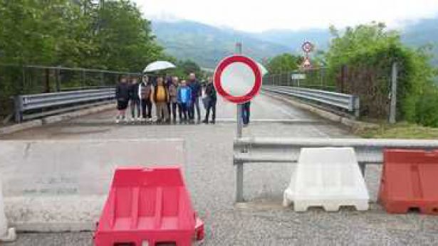 Il Ponte sul Sente che collega l'Abruzzo con il Molise