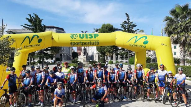 La partenza del Trofeo Angelo Menna