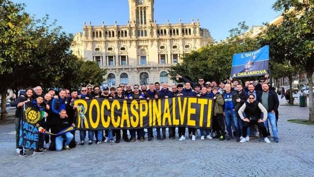 I soci dell'Inter Club di Roccaspinalveti