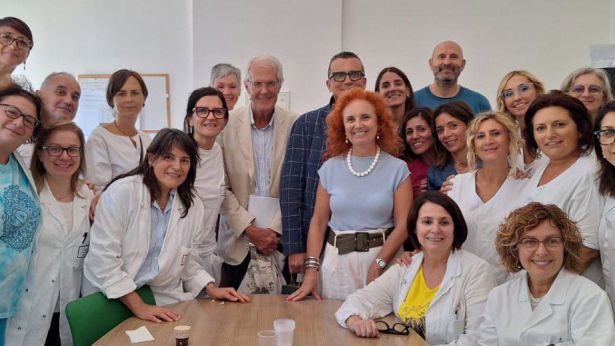 Il personale del centro senologico