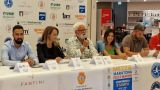La presentazione della mezza maratona delle marine