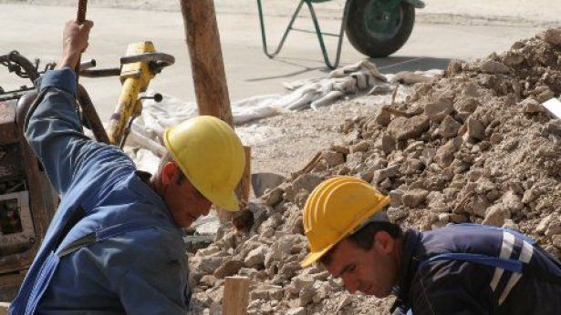Operai a lavoro