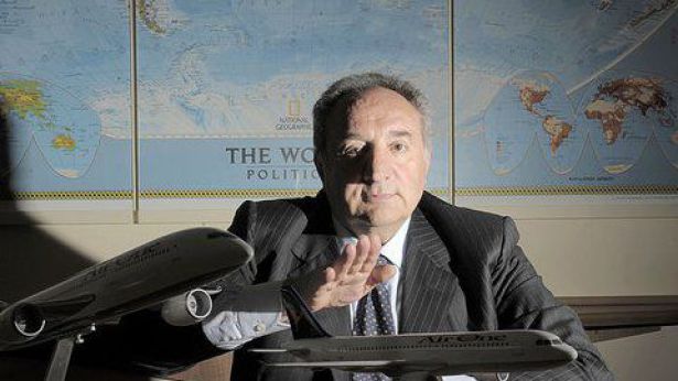 Il patron di AirOne, Carlo Toto.
