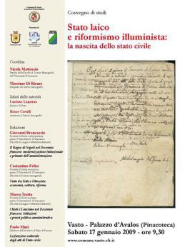 Convegno Stato Laico e Riformismo Illuminista