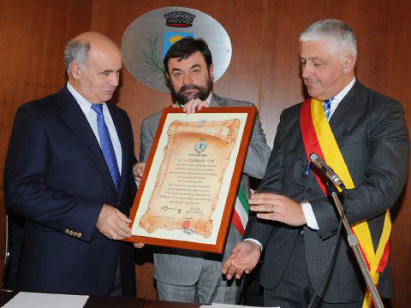 San Salvo conferita la cittadinanza onoraria a Pat Zito Piazza