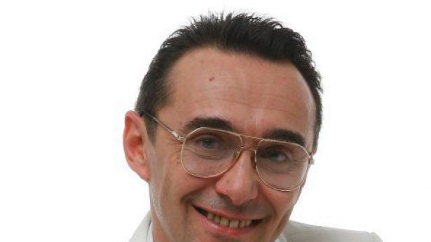Il comico Giuseppe Giacobazzi