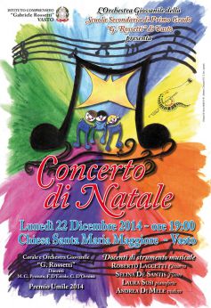Concerto di Natale della Scuola Rossetti