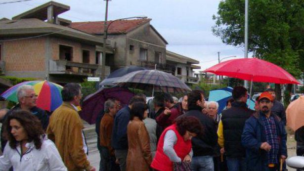 La protesta dei residenti del quartiere Incoronata di Vasto