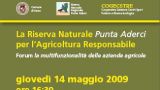 La Riserva Naturale per l'Agricoltura Responsabile