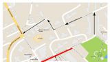 La mappa della nuova viablità nel quartiere San Paolo