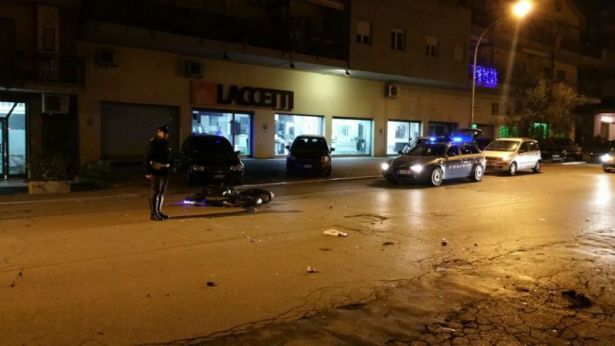 Nella foto il luogo del tragico incidente