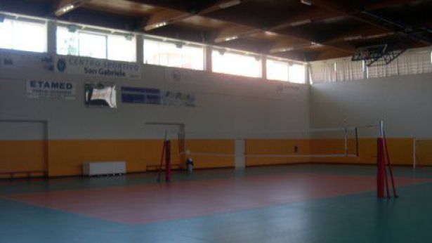 Nella foto, il campo di pallavolo del C.S. San Gabriele di Vasto