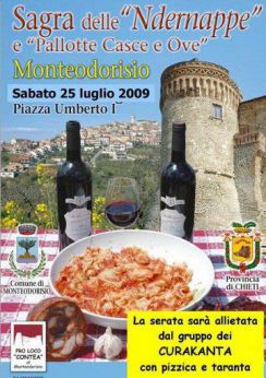 Sagra Pallotte Casce e Ove - Monteodorisio -  25 luglio 2009