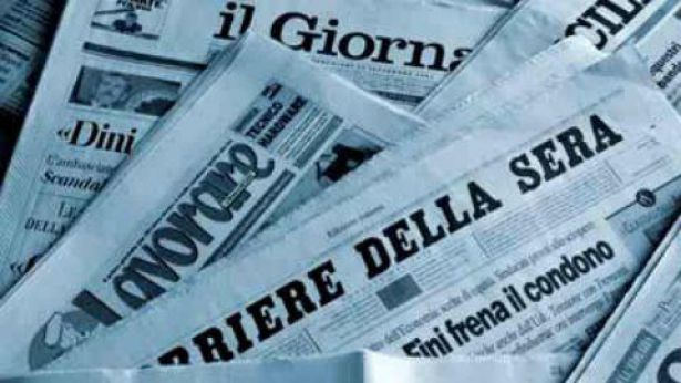 Nella foto: quotidiniani nazionali