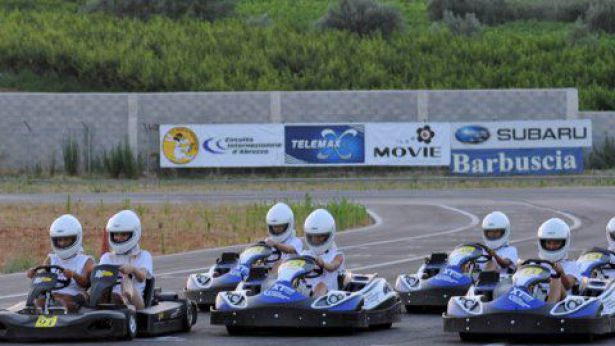 Le modelle con i kart - Fotomodella dell'anno 2010