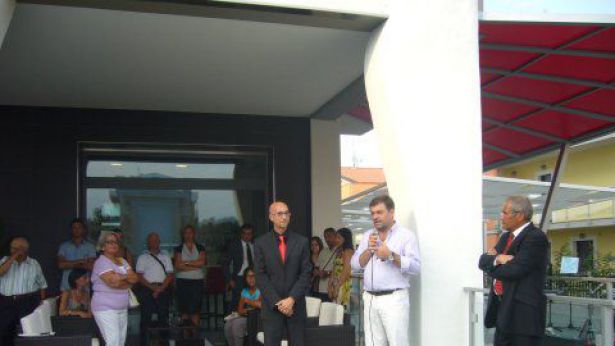 Nella foto: un momento dell'inaugurazione