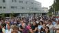 Manifestazione dei cittadini per impedire la chiusura dell'ospedale di Gissi