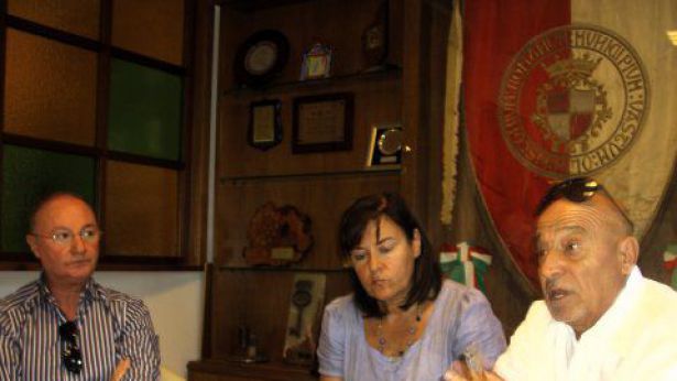 Ignazio Rullo il primo da destra