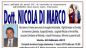 L'annuncio funebre del dott. Di Marco