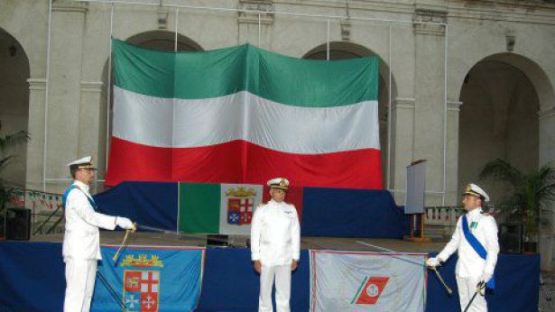 Nella foto: un momento della cerimonia