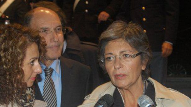 Nella foto: Anna Finocchiaro  Giuseppe Forte PD