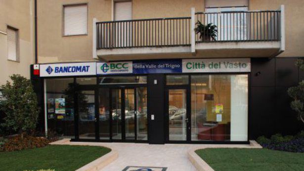 La filiale della BCC di Vasto