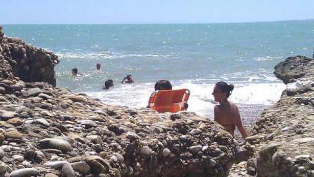 Uno scorcio della costa vastese