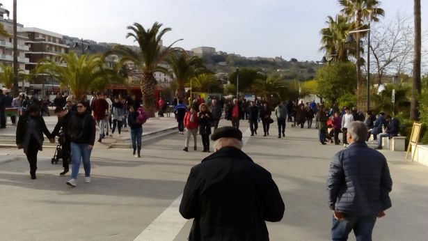 Vasto Marina nel giorno di pasquetta