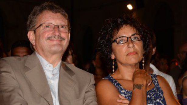 Bianca Campli con il marito Luciano Lapenna