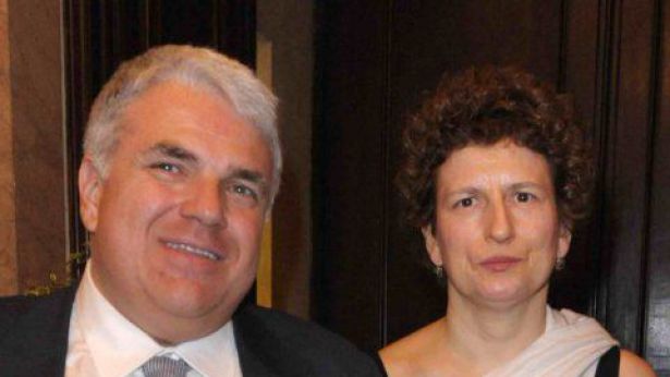 Roberto Perrone e consorte