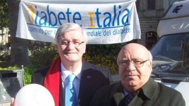 Il Prof. Ercole D'Ugo e il Rag. Raffaele Felice