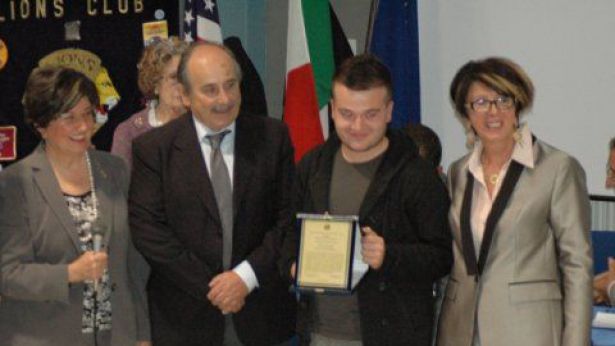 Ismaele Bevilacqua alla prima edizione del Premio Vincenzo Di Lanciano