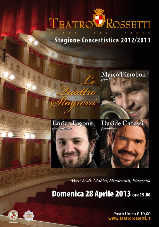 Concerto del 28 Aprile al Teatro Rossetti