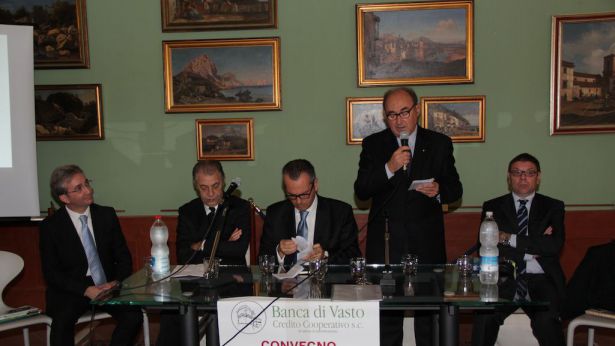 Banca di Vasto: il presidente Del Borrello