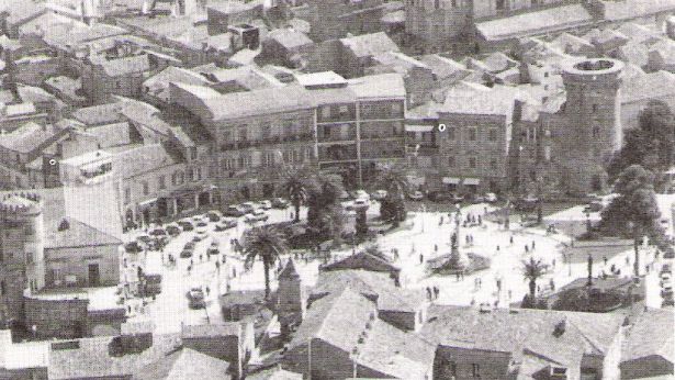 Piazza Rossetti vista dall'alto