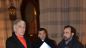 Menichelli con don Domenico e don Gianfranco