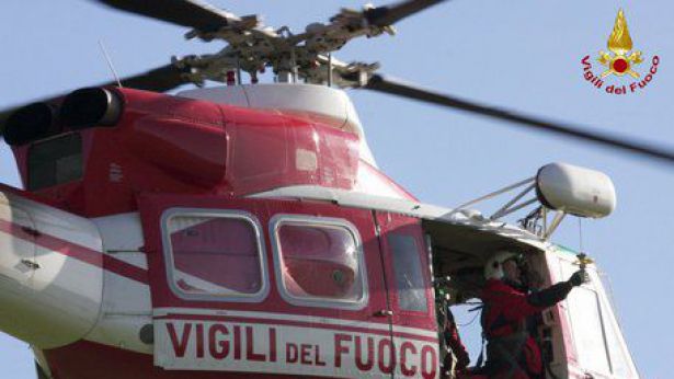 Elicottero dei Vigili del Fuoco