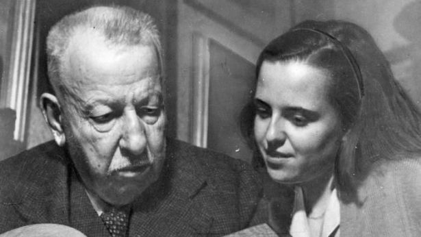 Lidia Croce con il papà Benedetto