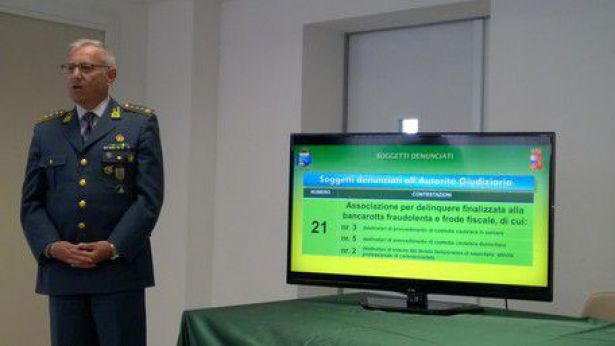 Guardia di Finanza: conferenza stampa
